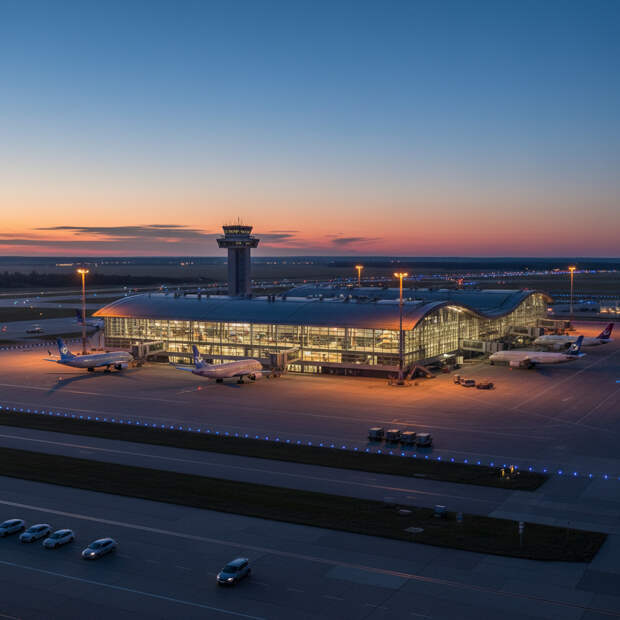 Нижегородский аэропорт Стригино принял 29 рейсов из-за ограничений в Москве