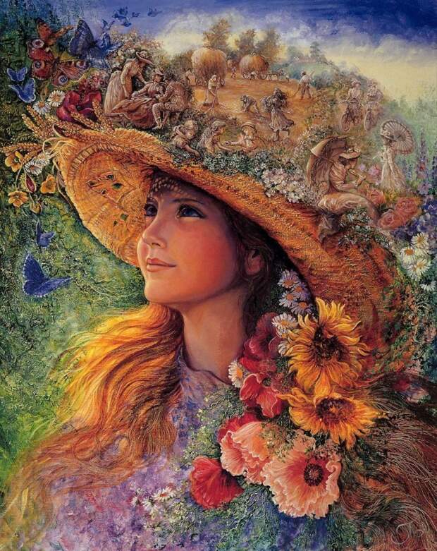 Зачарованные миры Жозефины Уолл (Josephine Wall)