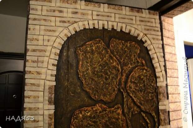 Декор предметов Мастер-класс Папье-маше Реставрация входной двери Бумага Гуашь Клей Коробки Краска Салфетки фото 47