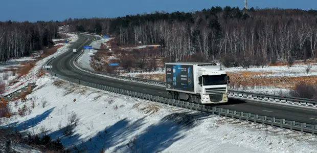 Российские дальнобойщики вытесняют с рынка иностранцев