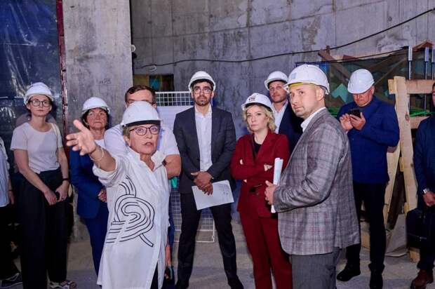 Ольга Любимова осмотрела будущие экспозиции нового корпуса Музея Мирового океана в Калининграде