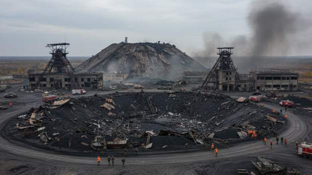 ВСУ ударили по шахте Белореченская в ЛНР, под землёй остаётся 41 горняк