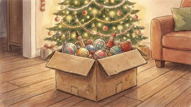 Россиянам разъяснили, как правильно хранить новогодние игрушки