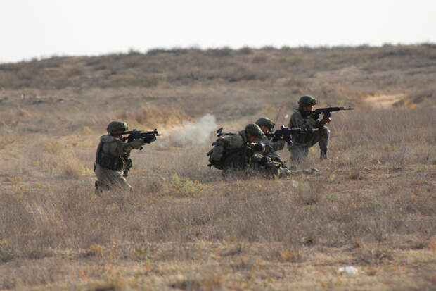 Военнослужащие ЮВО в Ставропольском крае приступили к отработке тактической стрельбы