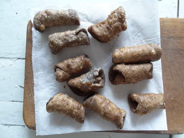 Канолли - вафельные трубочки с обалденной начинкой (без вафельницы)