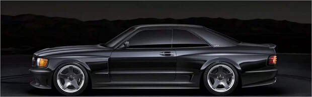 Культовый Mercedes-Benz SEC возвращается, и на этот раз с мотором V12 от Pagani Zonda