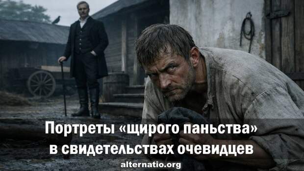 Портреты «щирого паньства» в свидетельствах очевидцев