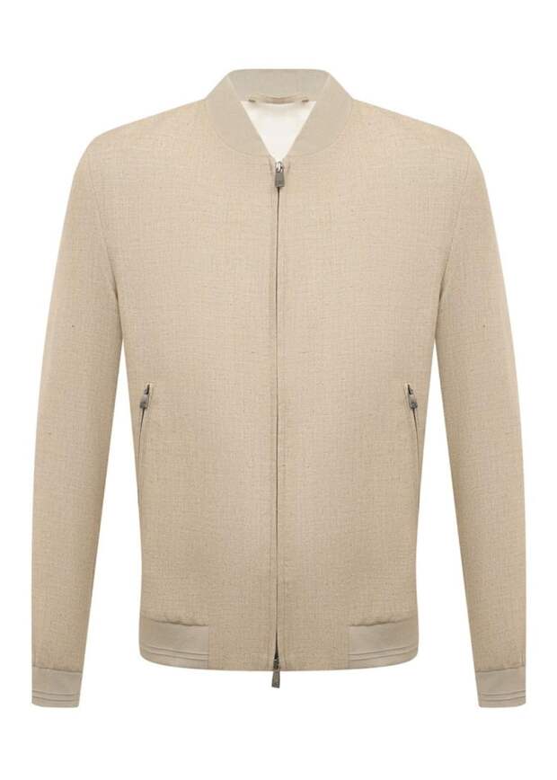 Бомбер из шелка и шерсти, Corneliani, 112 500 руб.