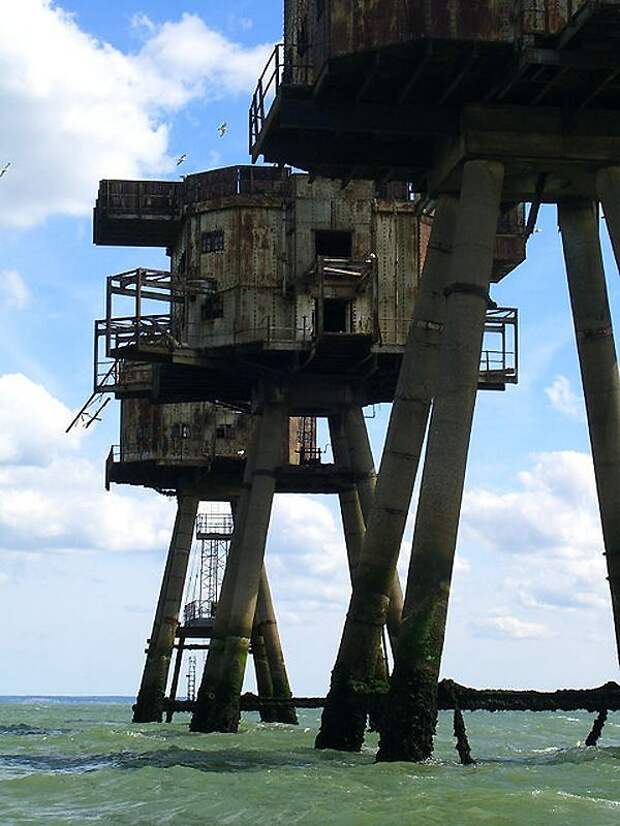 Морские форты 1871 Британские морские форты