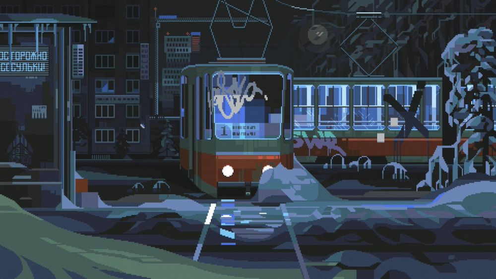11 клевых пиксельных артов о меланхоличной России