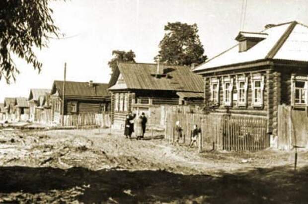 деревня Будайка, где родился В.И.Чапаев, 1960 год