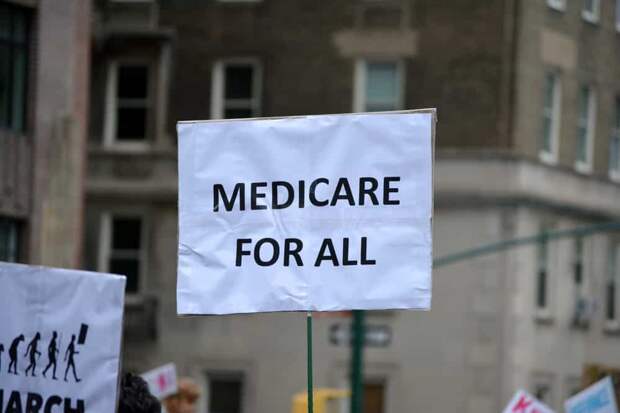 протест в поддержку Medicare