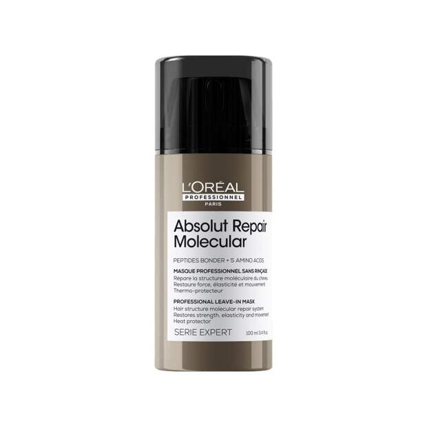 Несмываемая маска-крем Absolut Repair Molecular, L'Oréal Professionnel Paris