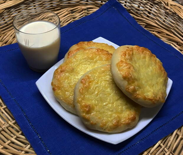 Рецепт сырных лепёшек