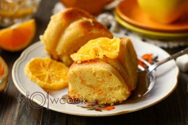 Апельсиновый кекс, рецепт с фото