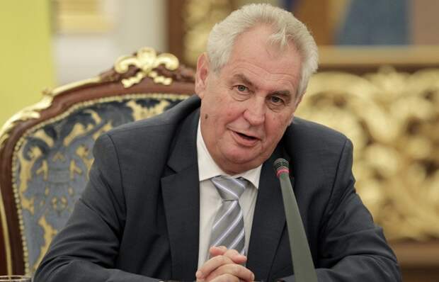 Президент Чехии Милош Земан
