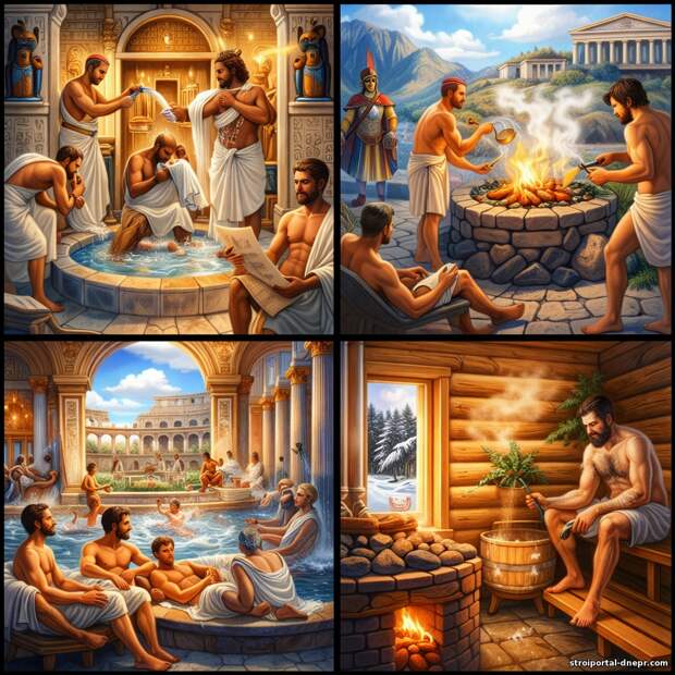 История строительства бани: путь от древних ритуалов к современной традиции