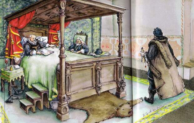 Роскошный подарок и предмет наследства: как в Средние века кровать превратилась в настоящее сокровище