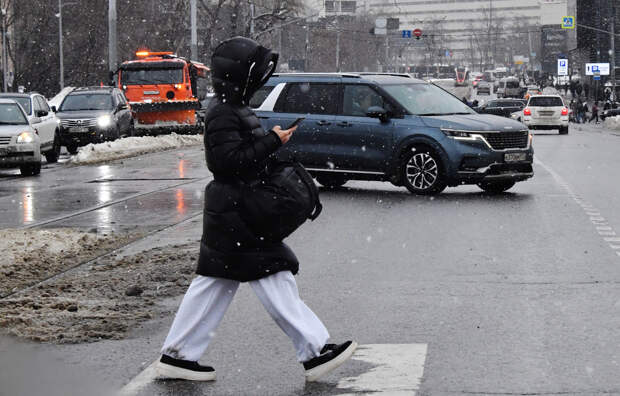 Москвичей предупредили о снеге и дожде