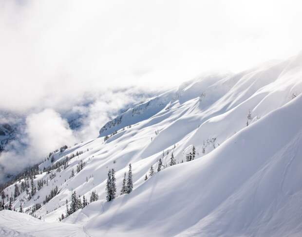 ASPECT: The Line Skis team hits Mt. Baker for a freeride frenzy feat. Hopfinger, Strenio & Merrill