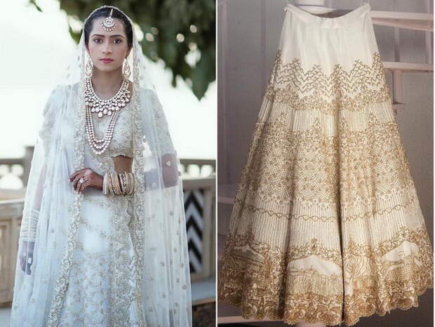 Свадебное платье ручной работы от Kresha Bajaj Zaveri