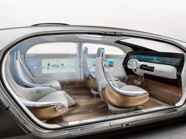 Концепт Mercedes F 015: потрясающий взгляд в будущее [видео]