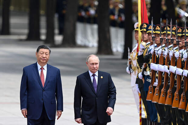 Си Цзиньпин на переговорах поздравил Путина с переизбранием