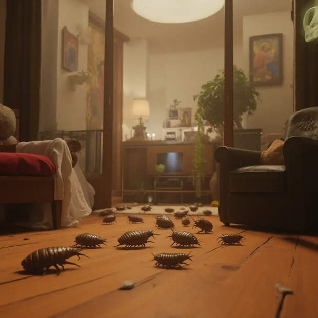 Новостройки атакуют мокрицы: русские столкнулись с нашествием