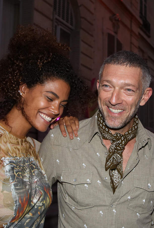 Тина Кунаки и Венсан Кассель, 