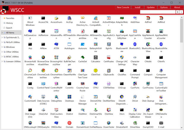 Windows System Control Center — сборник системных утилит для Windows 91 Windows System Control Center — сборник системных утилит для Windows 39