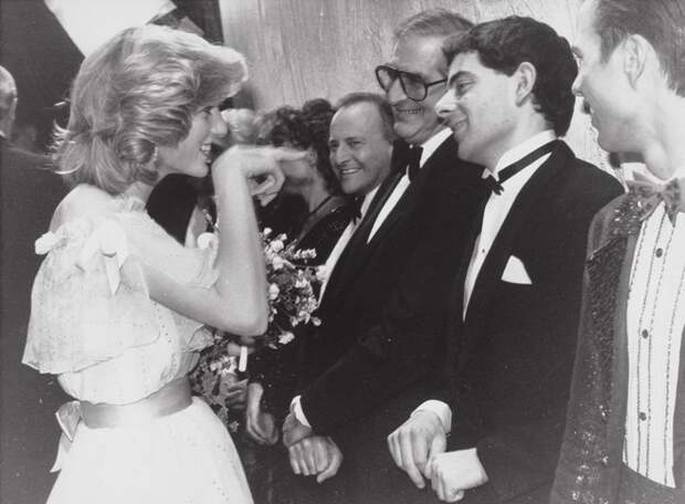 Принцесса Диана и Роуэн Аткинсон, 1984 год. история, факты, фотографии