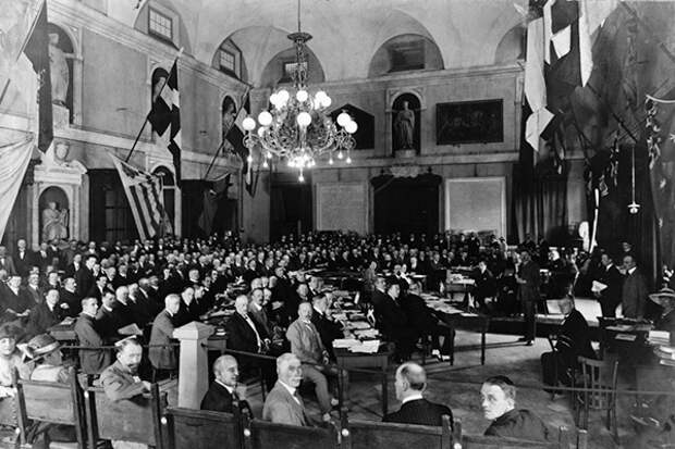 Конференция в Генуе в 1922 году