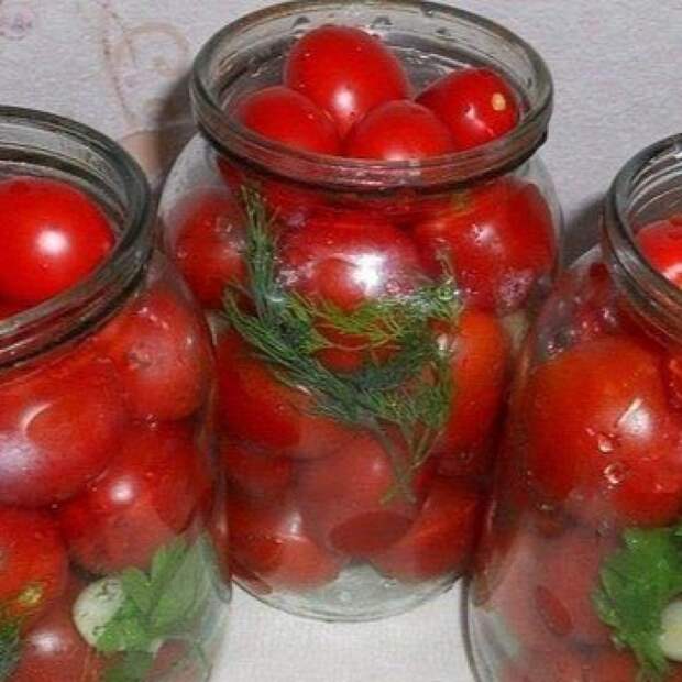 Помидоры с мятой