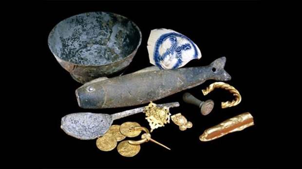 Артефакты времён Вавилона (стоимость не оценена) драгоценности, золото, клад, море