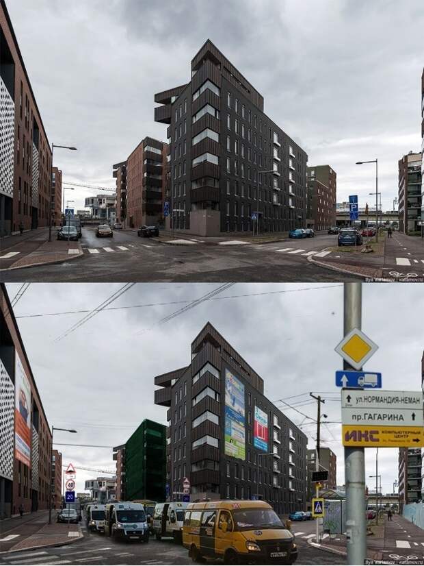 Как бы выглядели города европейских стран, если бы они находись в России