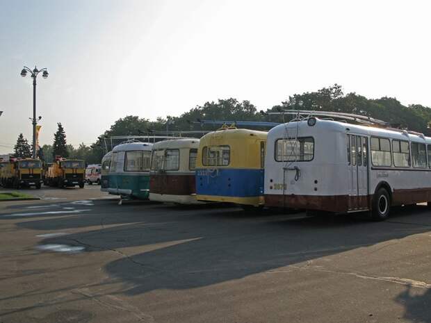 Музей "Мосгортранса" (троллейбусы) мосгортранс, троллейбусы, фото
