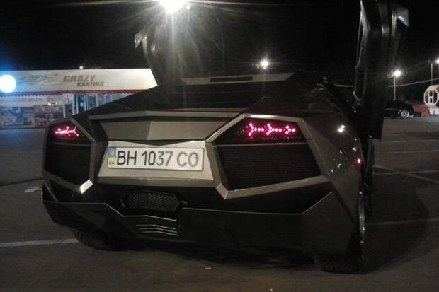 Одесская копия Lamborghini Reventon из Mitsubishi Eclipse (66 фото)