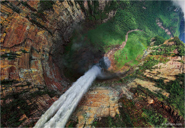 Миф: Самый высокий водопад на Земле — Анхель в Венесуэле. земля, мифы, факты