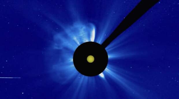 На обратной стороне Солнца зафиксирован мощный взрыв