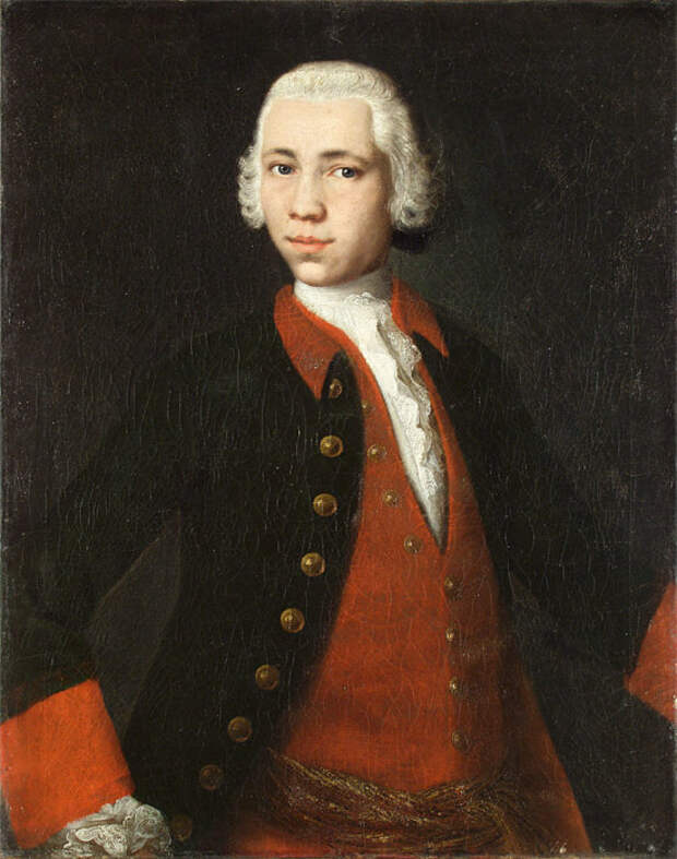 М. Л. Колокольников, «Портрет Дмитрия Алексеевича Резанова», 1752 год. / Фото: www.booksite.ru М. Л. Колокольников, «Портрет Дмитрия Алексеевича Резанова», 1752 год. / Фото: www.booksite.ru