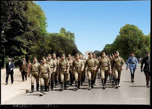 Русский экспедиционный корпус во Франции. 1916 год. Весь Мир в объективе, ретро, старые фото