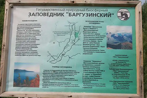 Баргузинский заповедник эмблема