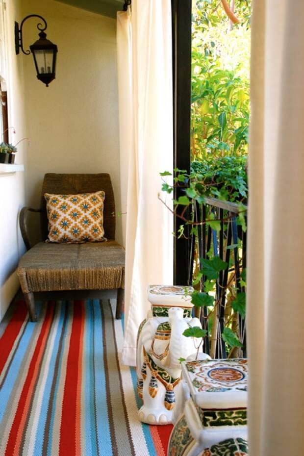 Как превратить маленький балкон в уютное место для отдыха
