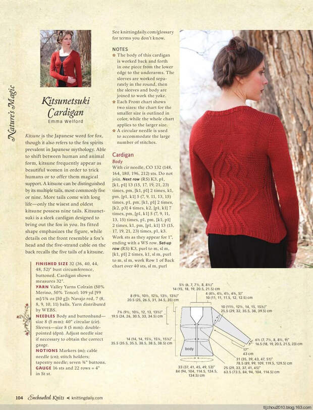 Interweave Knits Special Issue - Enchanted Knits 2014 - 紫苏 - 紫苏的博客