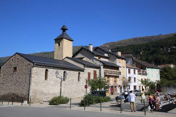 The city of Ax-les-Thermes