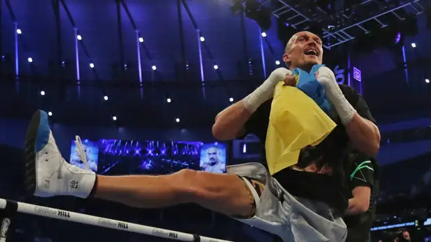 Усик рассказал, как будет праздновать победу над Джошуа