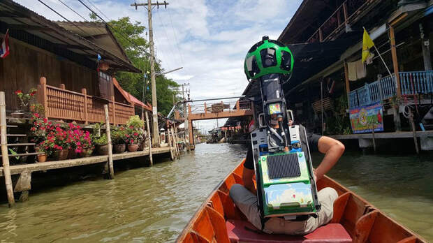 Он прошел со специальным устройством Google 500 км, чтобы снять недоступные красоты Таиланда