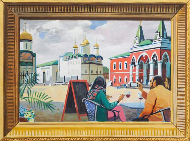 Александр Виноградов и Владимир Дубосарский, «Чудов монастырь», 2014. Предоставлено галереей «Триумф», Москва