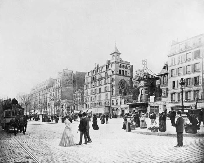 18 редких старинных фотографий танцовщиц кан-кана из Мулен Руж