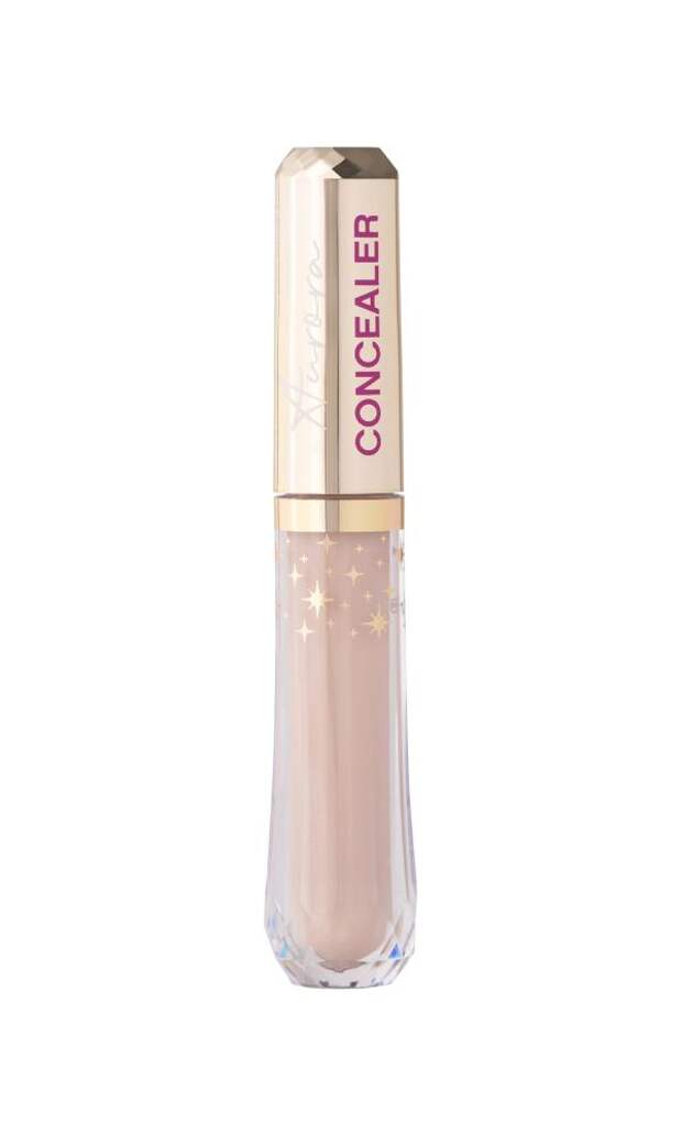 Консилер для лица со светоотражающими частицами, Aurora Luminous Brightening Concealer, оттенок 1 светло-бежевый, Vivienne Sabo, 592 руб. («Рив Гош»)